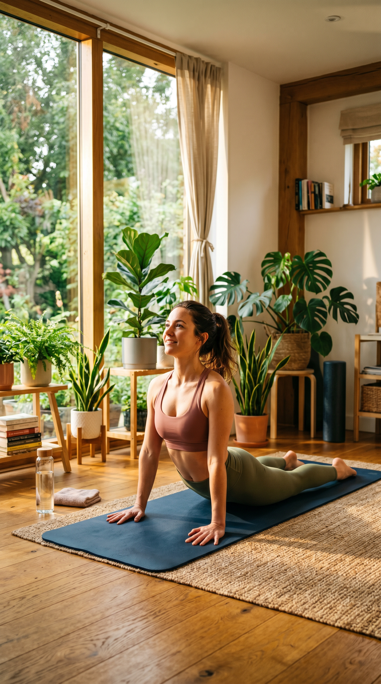 Pilates flow + aesthetic apartment B-roll